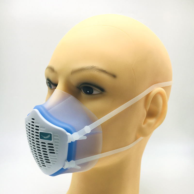 nový silikonový respirátor G5 nový nano-MOF seing filf-sterilizátor pro COVID virus smog PM2,5