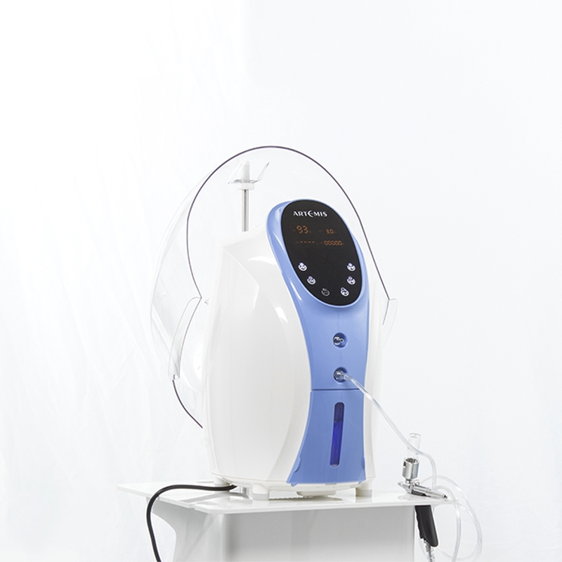 Korea originální kyslíková terapie O2toDerm omlazení omlazením vysoce koncentrovaného kyslíku anti-aging anionterapie zklidnění pleti