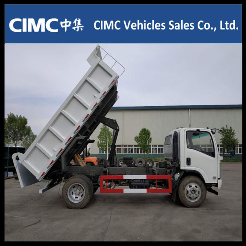 Čína Isuzu NQR 700p 4X2 192HP Dump Truck