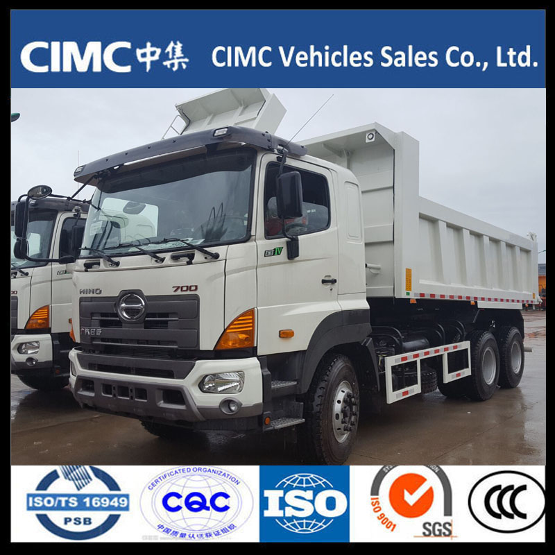 China Hino 700 6 * 4 350HP Sklápěč