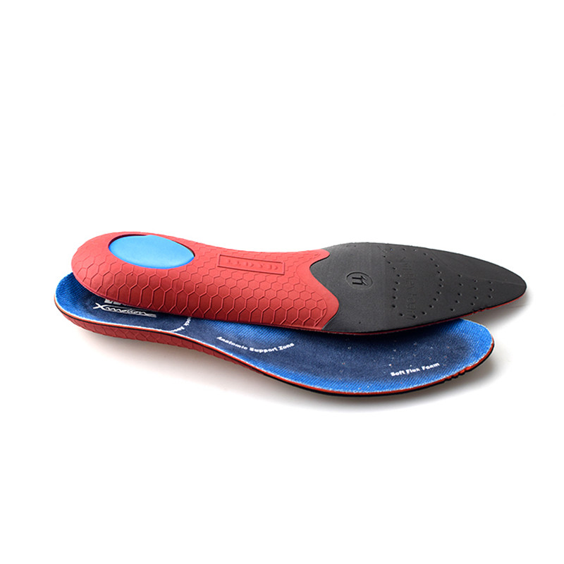 Vysoká kvalita Přizpůsobení absorpce šoků Eva Arch Support Flat Feet Orthopedic Insoles