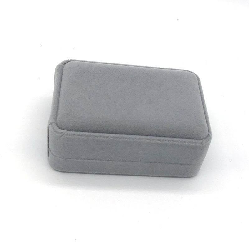 Vlastní manžetový knoflíček Šedý sametový box
