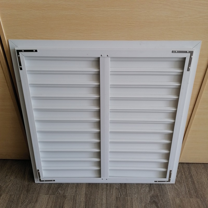 PVC rolety pro bezdrátové větrací sklo ze skleněné oceli Skleněný výfukový ventilátor