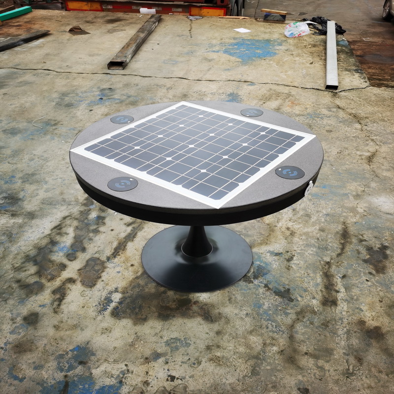 Bezdrátový nabíječ Smart Wifi Multifunkční vysoká kvalita venkovní solární stůl