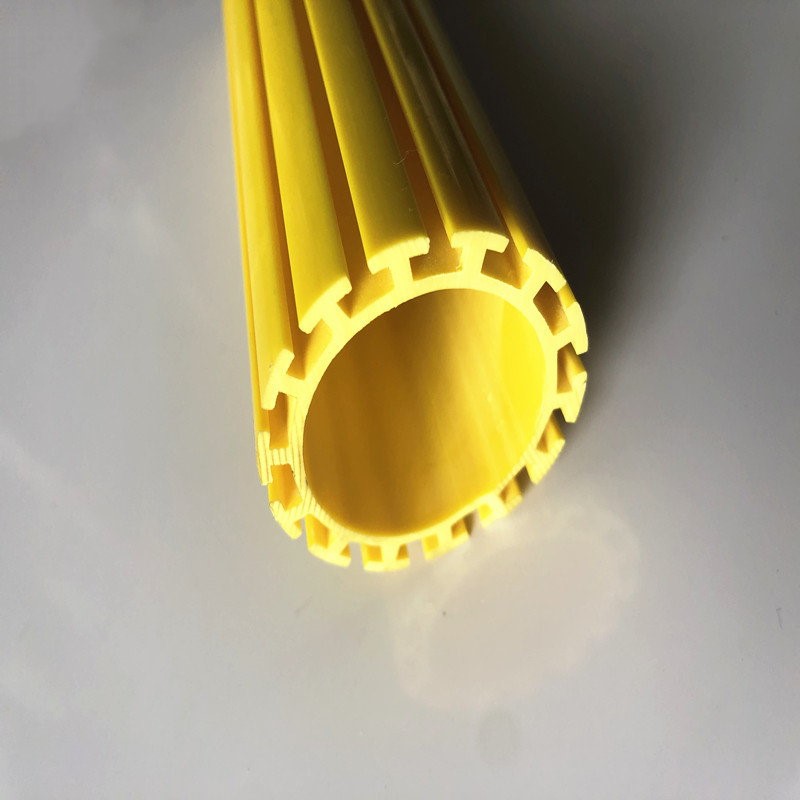 na zakázku vyráběné vytlačovací profily z plastových trubek z plastových trubek pro kluznou drážku na podporu lízátek