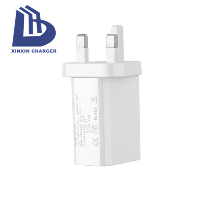 18 W QC 3.0 + 2.4A Adaptér Typ-c USB Nástěnná Cestovní Nabíječka Adaptér Rychlý Mobilní Nabíječka Více portů USB Nabíječky