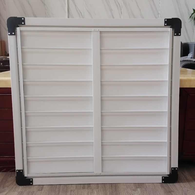 PVC rolety pro bezdrátové větrací sklo ze skleněné oceli Skleněný výfukový ventilátor