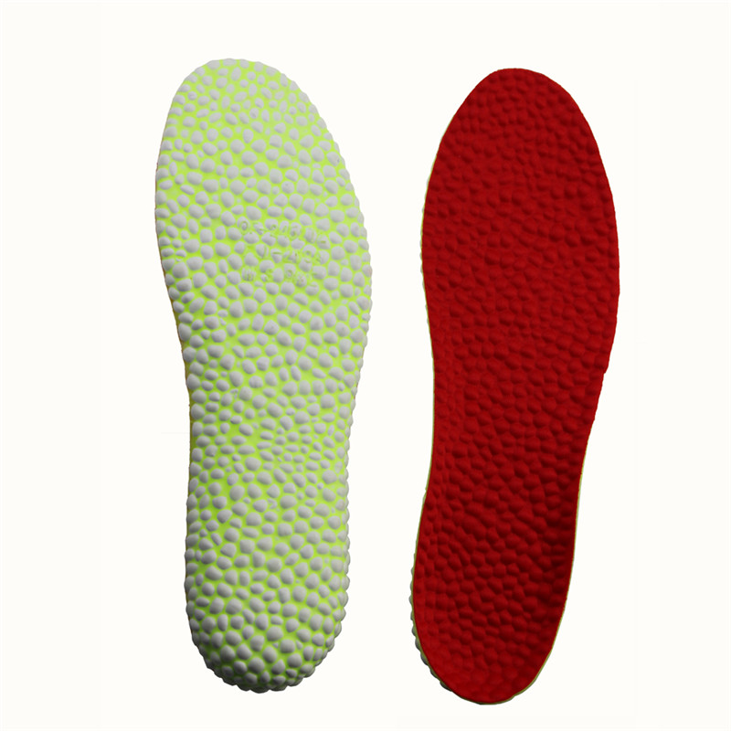 Technologie E-TPU Popcorn Insoles High Elasticity Light Weight Plantar Fasitis Shoes Massage Orthotic Insoles for men and women