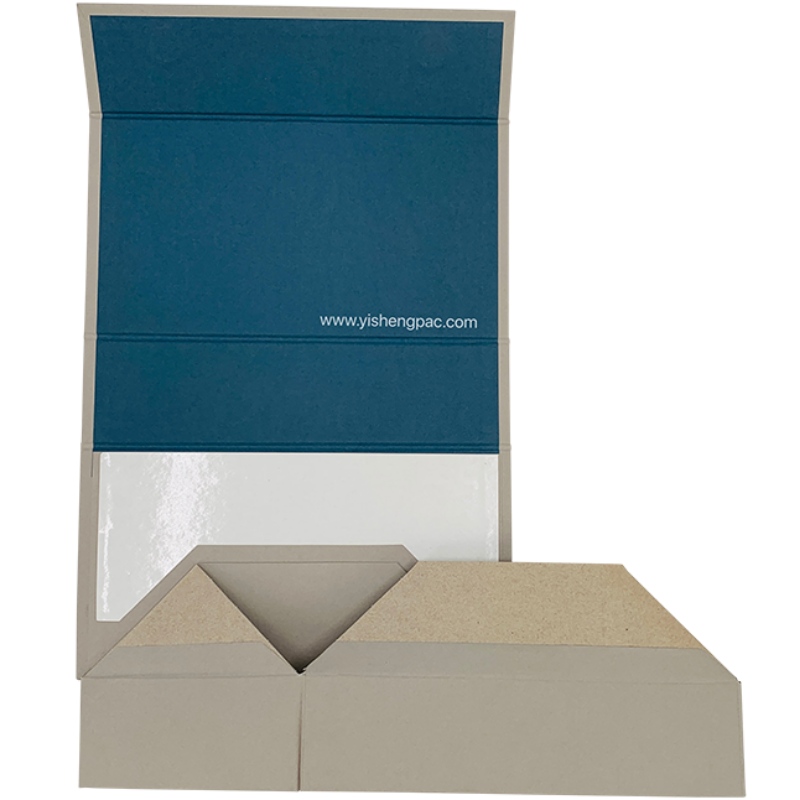 Grey Gift Box s Magnetickým uzavřením, Collapsible Box pro dárky, Cardboard Box