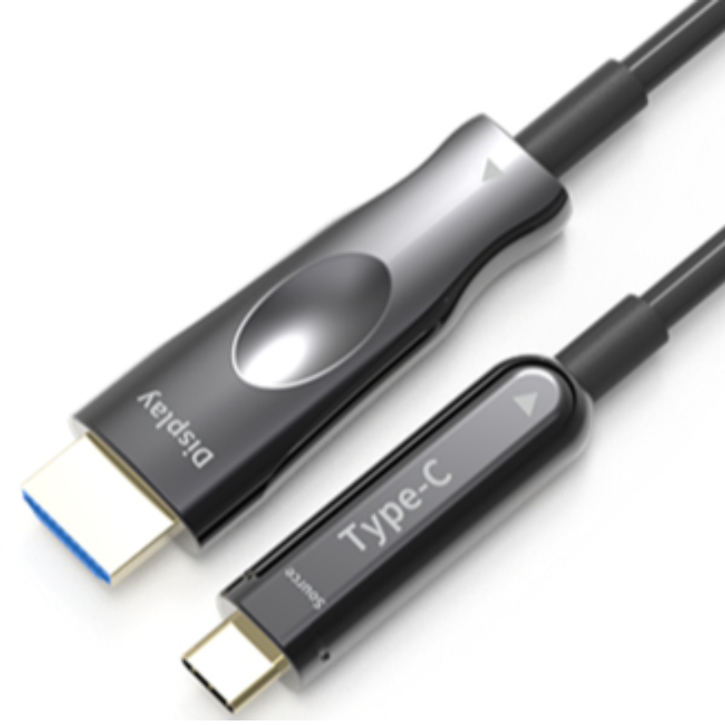 50M (164ft) HDMI USB C aoc kabel 4K * 2K @ 60 Hz 10g pro Apple MacBook Mobile Phone k připojenému HDTV