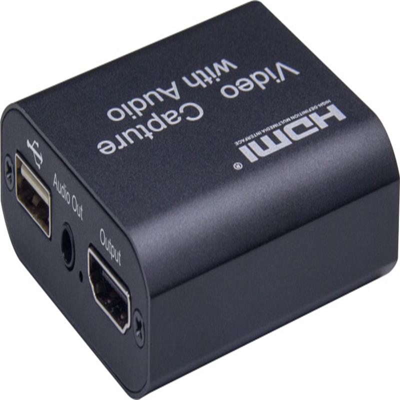 V1.4 HDMI Video Capture s HDMI Loopout, 3,5 mm zvuk