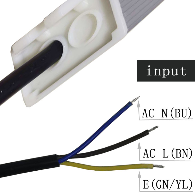 12v15w konstantní napětí vodotěsný mini dc jednovýstupní napájení LED