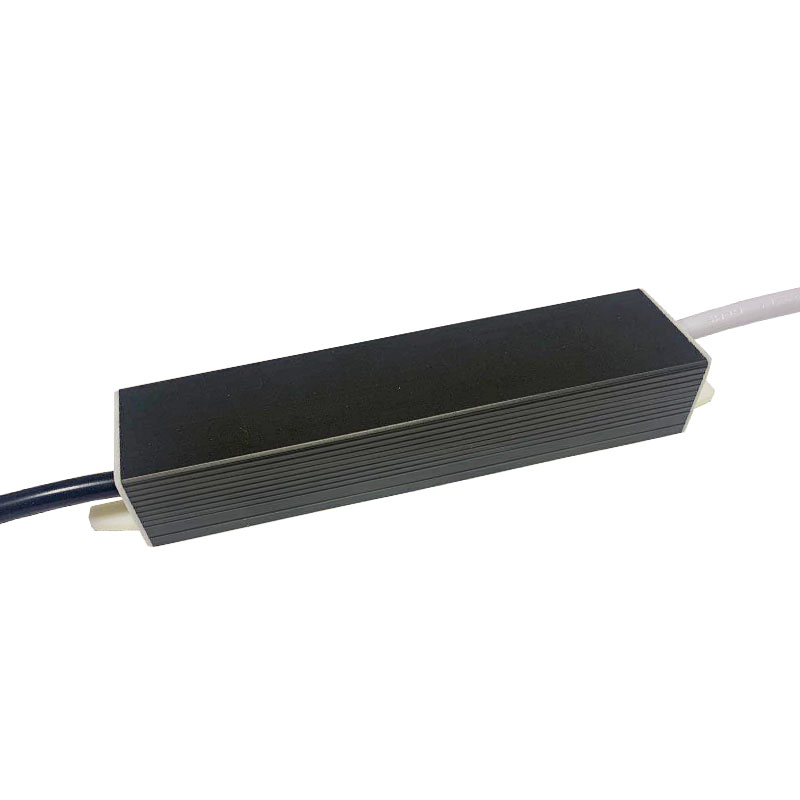 8W-12v Šedá černá skořápka LED inteligentní nábytek hliníkový plášť vodotěsný čisticí stroj napájení