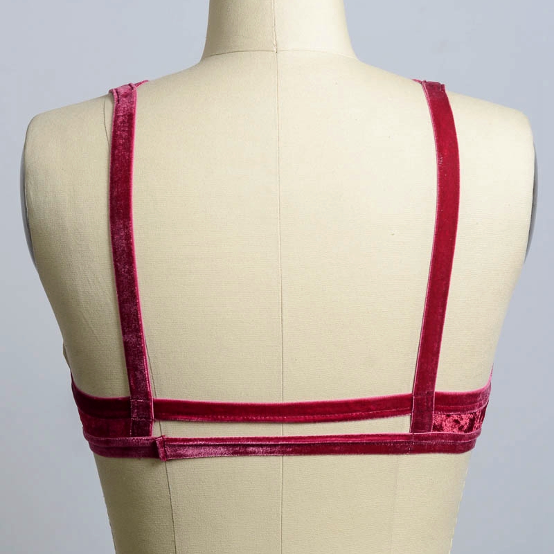 GA-5316GRACE Dívka drcená Velvet Stabet Bralette