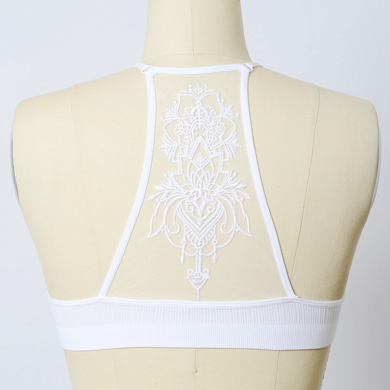 GA-5330 Grace Grace Tattoo Mesh Racerback Bralette Velkoobchod