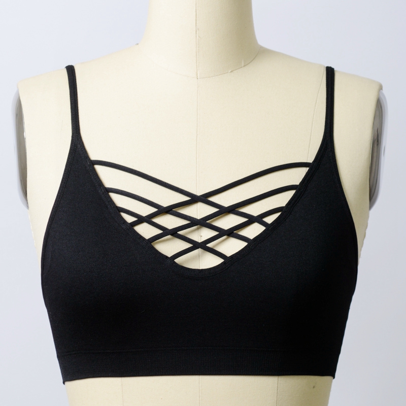 GA-5342 Grace Girl Seamless Front Multi-Strappy Jóga styl bralette