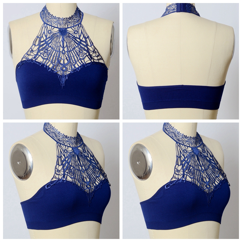 GA-5383 Grace Dívka Barokní vysoký krk Bralette Velkoobchod