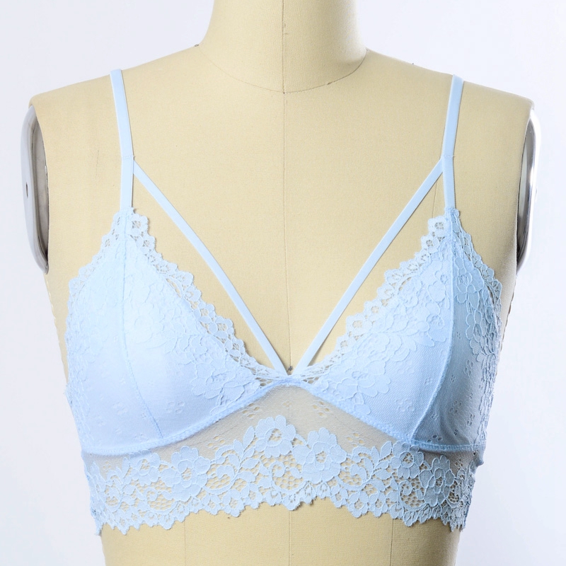 GA-5430 Grace Grace Floral Lace Strappy Bralette Velkoobchod
