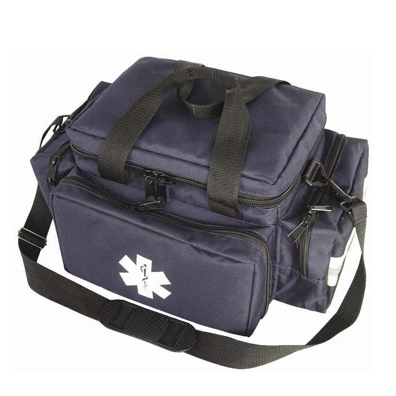 Trauma taška - taška s logem Star of Life s kapsami na zip, reflexním lemem a ramenními popruhy Trauma taška SR-TB0505