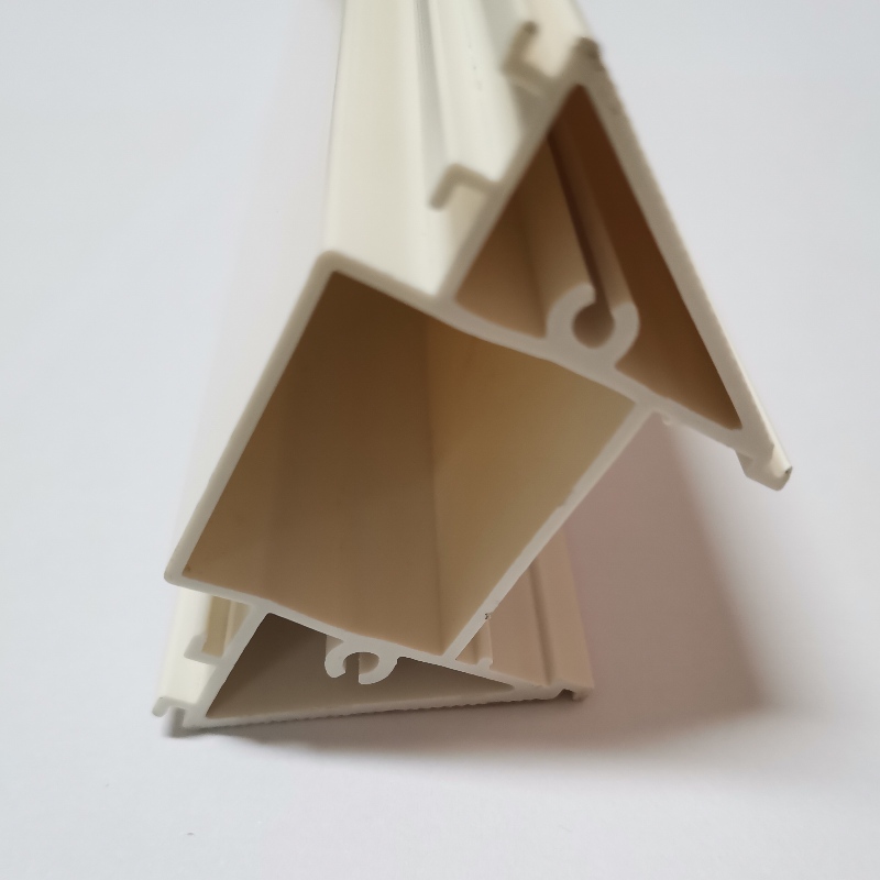 speciální extrudovaná plastová profilová extruze pvc plastová sekce pro posuv světla od čínského výrobce plastů