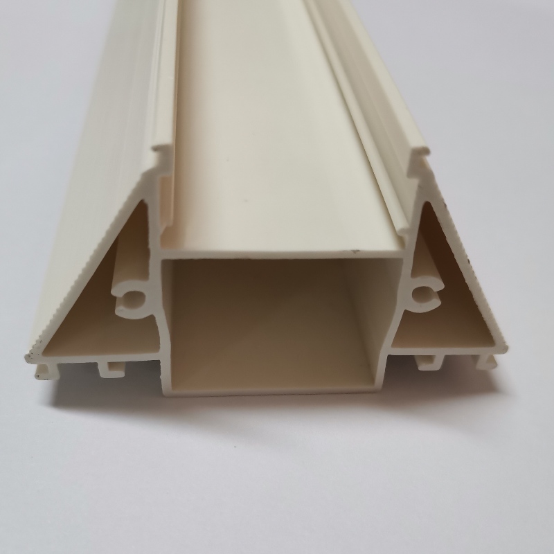 speciální extrudovaná plastová profilová extruze pvc plastová sekce pro posuv světla od čínského výrobce plastů