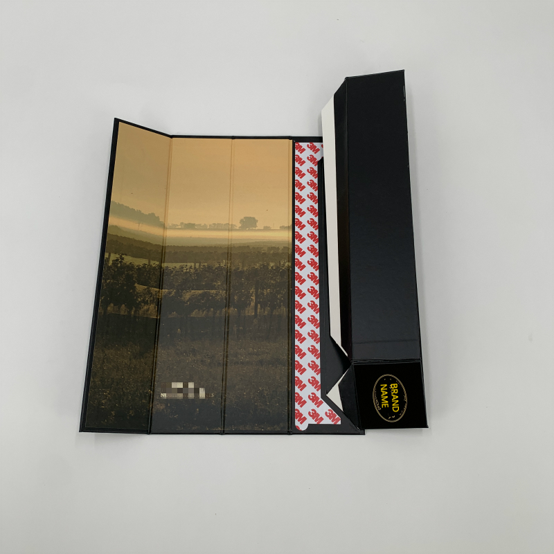 Zakázková výroba krabice na víno pro svatební šampaňské víno