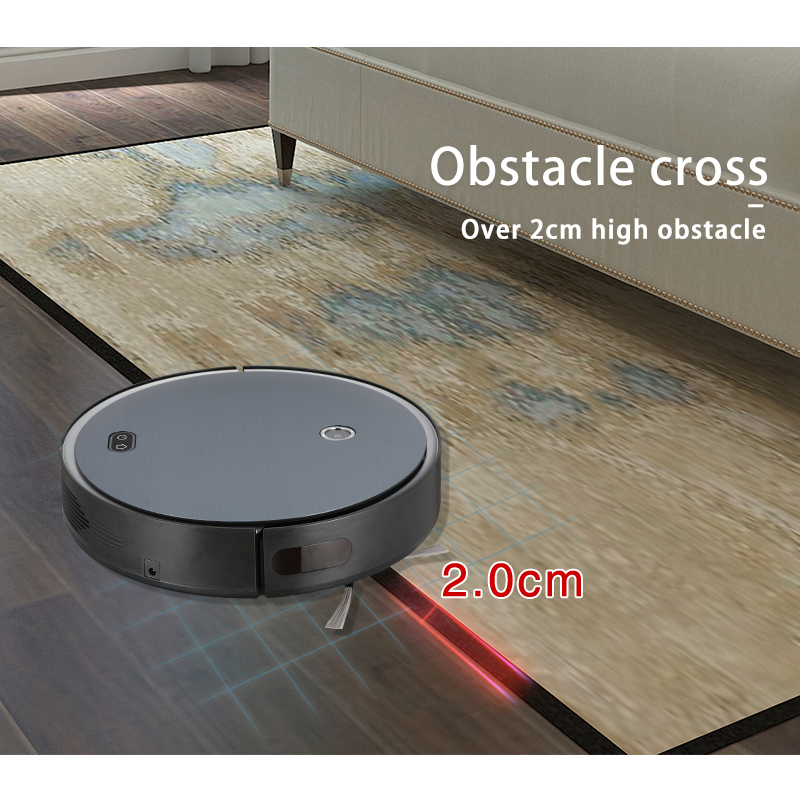 VSLAM Navigační paměť Cleaning APP Control Strong Wheel Vacuum Cleaner Robot