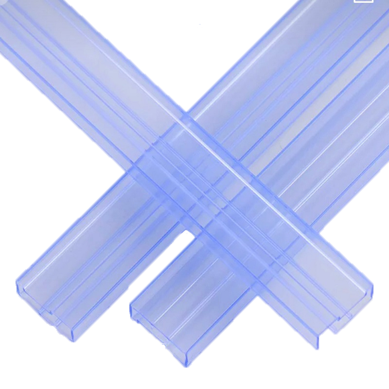 Průhledná PVC obalová trubice průhledné elektronické součástky IC trubice