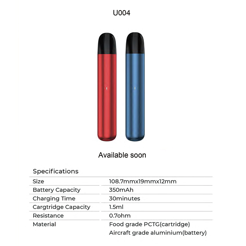 U004 elektronická cigareta