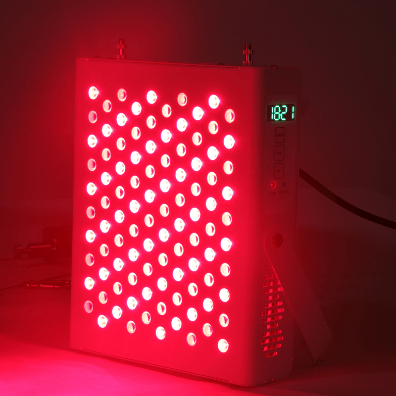RD500 červená 660nm a blízká infračervená 850nm světelná zařízení pro domácí terapii světla, přenosné terapeutické světlo LED 500W pro úlevu od kůže a bolesti