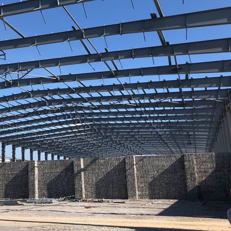 Velkoobchodní zakázková průmyslová ocelová konstrukce řady stavebních dílen