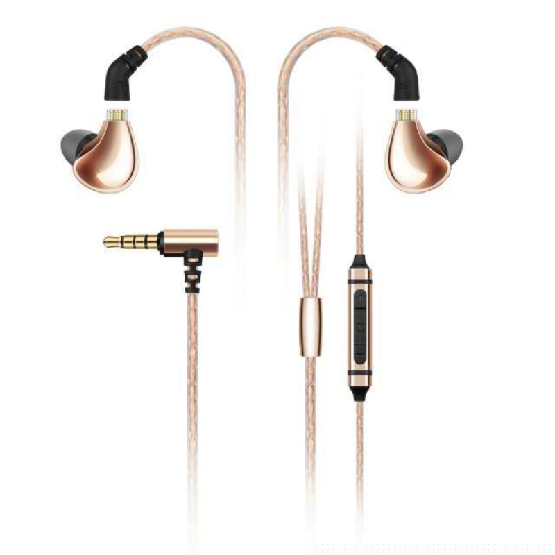 HIFI Bass in Ear Monitor Hybridní technologie Eaphones Noise Zrušení sluchátek Sportovní sluchátka