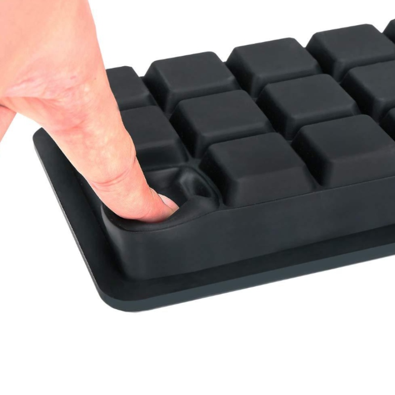 Silica gel 21 ledová mřížka pro domácí ledový blok 21 pouzdro s krycí formou, mražená pomocná potravinová krabička ledová mřížka může být přizpůsobena štítkem