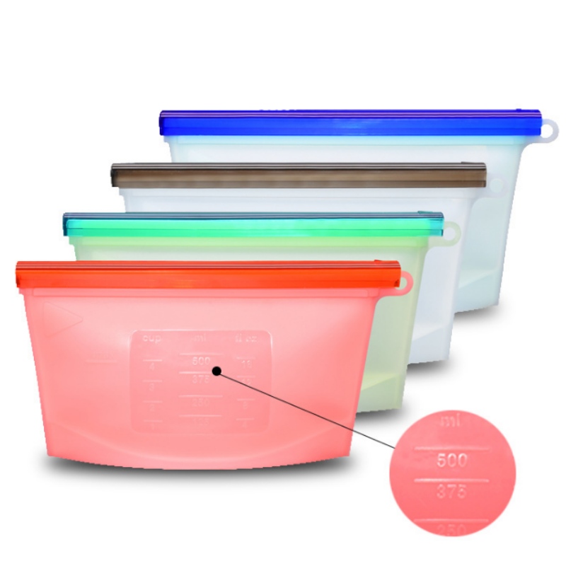 Skladovací taška ze silikagelu 500ml skladovací taška ze silikagelu konzervace zmrazená skladovací uzavřená taška