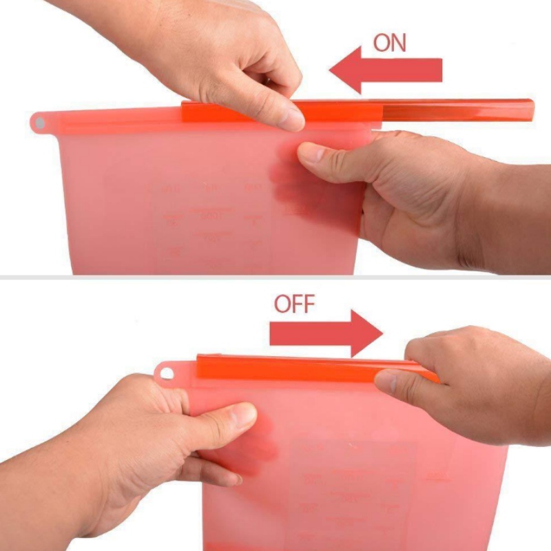 Skladovací taška ze silikagelu 500ml skladovací taška ze silikagelu konzervace zmrazená skladovací uzavřená taška