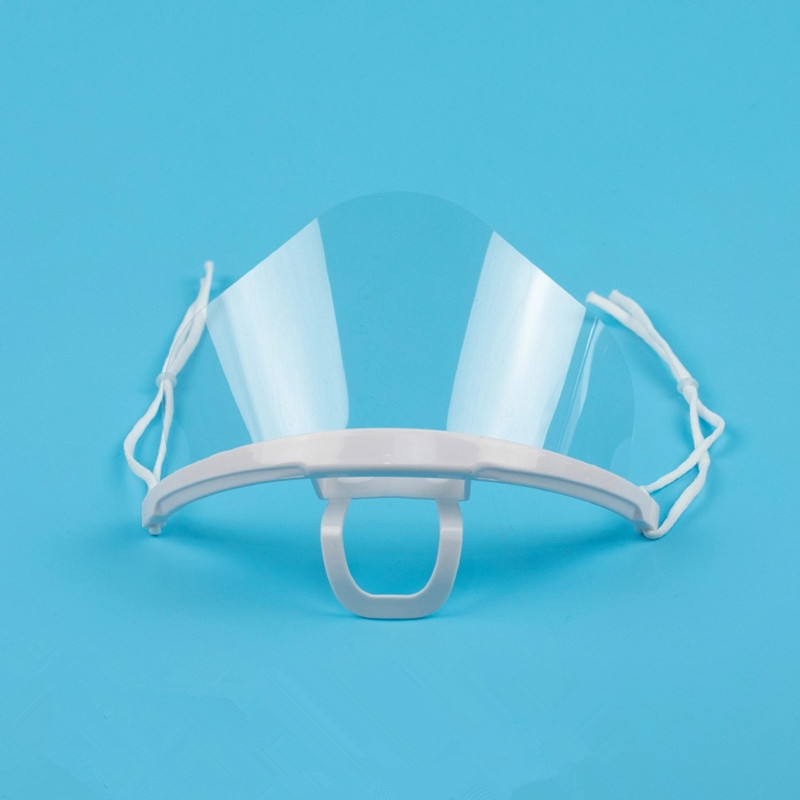 Anti Spatter Clear Smile, plastový štít, nos a ústa pro krásu
