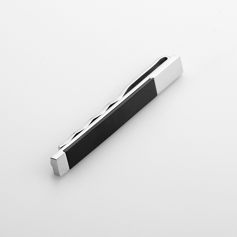 Velkoobchodní pánské dvoubarevné spony z nerezové oceli