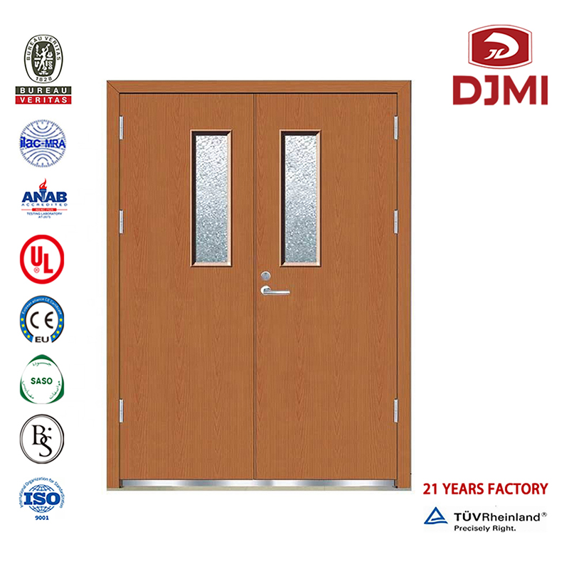 Nová nastavení Wood Doors Flat Certified Commercial Factory Price Fire Proof Chinese Factory Teak Wood Designs 2Hour 60Mins Fire Resistant Wood Door High Quality Hlavní designy 2011 Wood Nouzové požární dveře