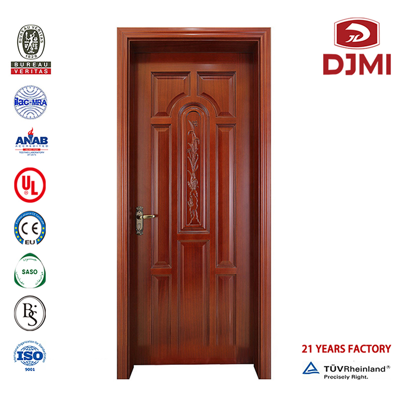 Vysoce kvalitní En Standard 90 Mins Požární masivní dřevo Přední hotelový pokoj Dřevěné dveře Levné americké schválené dřevo Proof Singapur Hotelový pokoj Protipožární dřevěné dveře Nové nastavení Dřevěné p...