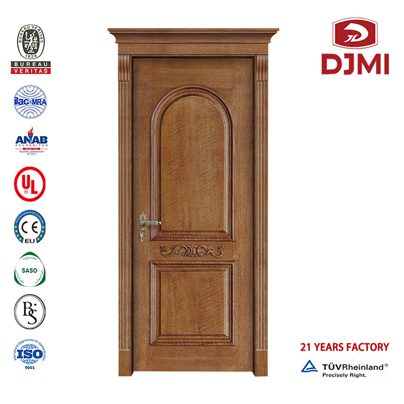 Dvojité dveře Pevná dřevěná vysoká kvalita Classic Engraved Interior Door Wooden New Settings Main Entrance Solid Doors Grain Design Wood Dvířka Cena čínské továrny Automatické řezání stroj Luxusní dřevěné dřevo Vys...