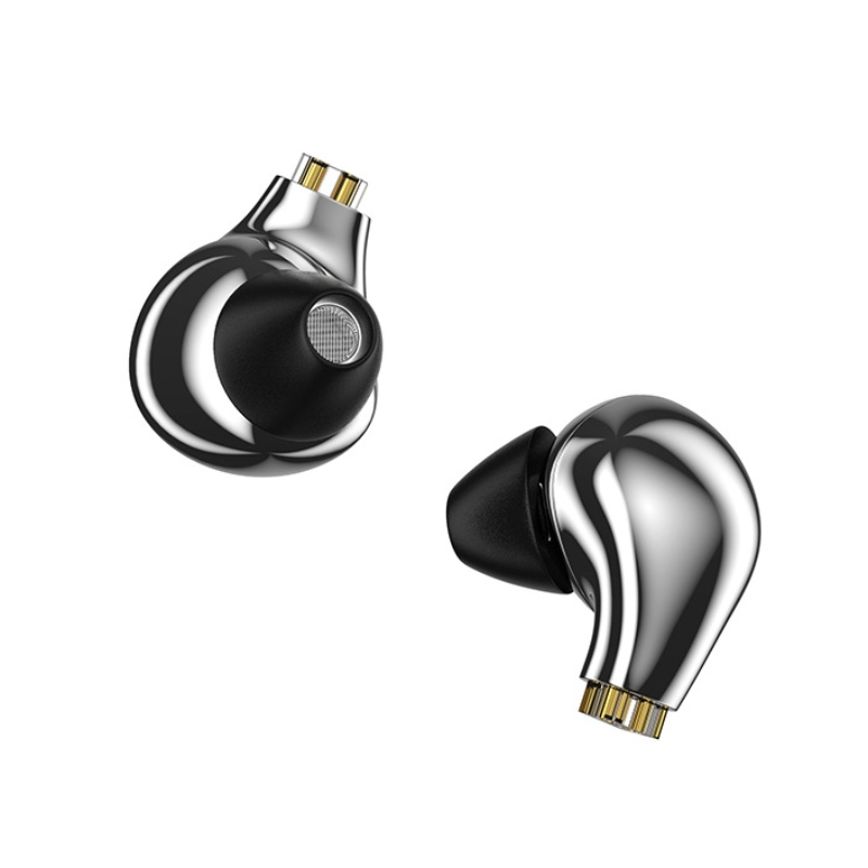 Metal In Ear Headses Dynamické Hi-res pupeny s Connector 3.5mm Sport Earhamps