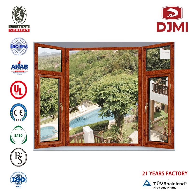 Aluminium Tilt Open Window Professional Waterfree French Blind Inside Double Glass Windeement Windoes For Uk italian Style Windows New Design French Style Blind Inside Double Glass Water and Sound Izolation Window China Výrobce