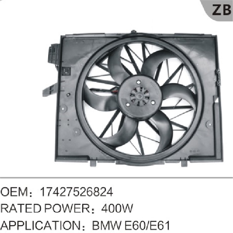 Automatické části Chladicího ventilátoru pro E60 OEMӔ 17427526824