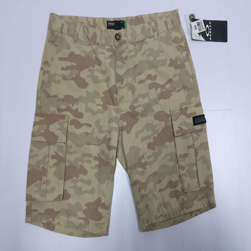 Men cargo print short