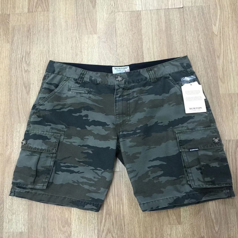 Men cargo print short