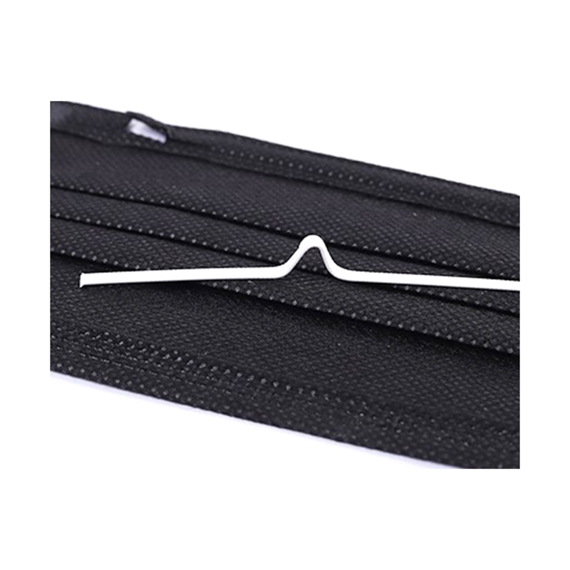 3-vrstvá maska obličeje, jednorázová lékařská maska, HD-01Black-2black