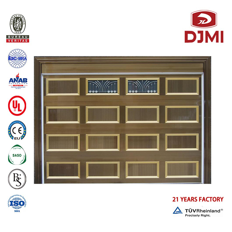 Brand Electric Roller Shutter Used Commercial Exterior Glass New Garage Door Hot Prodej dřevěných zrn Rolling Door Manufacture Custom Garage Door Multifunkční hliníkové valing Door Ceny komerčních garážových dveří