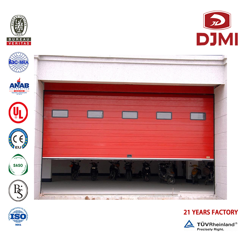 Horká prodejní tepelná prevence Sectional Overation 9X8 Garage Door Multifunkční Cold Izolation Overation Sectional Steel Modern í Garage Door Professional Roll Up Aluminum Panel Overlead Door Garage Doo