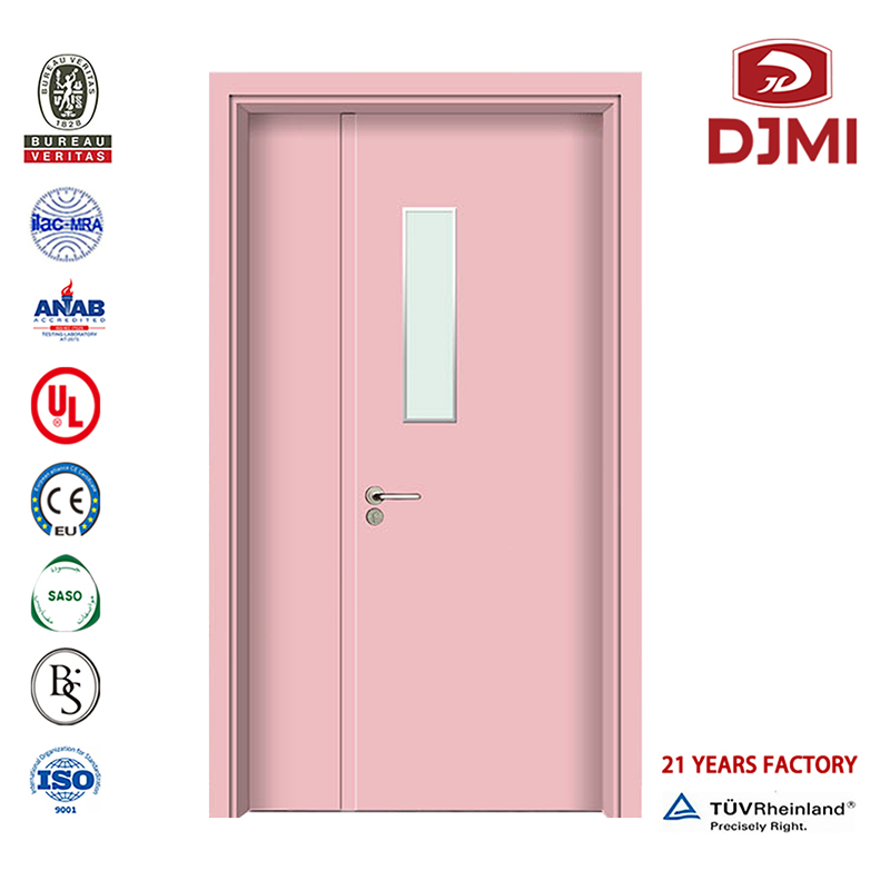 Čínská továrna na vlastní náklady Washroom New Hospital Door High Quality Custom Exterior Doors Folding Toalet Guangzhou Hospital Door Cheap Wood with Side Windows Toalet Standard Hospital Door