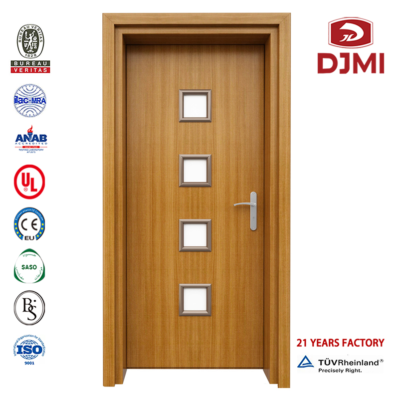 Čínská továrna přední barvy Jamajky Doors Healthcare High Quality Menards Interiér Doors Wooden Window Models Hospital Open Door Levné koloniální Elegance 5 Lite Barn Vnitřní dveře pro Ward Hospital